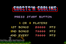 Ghosts 'n Goblins 1